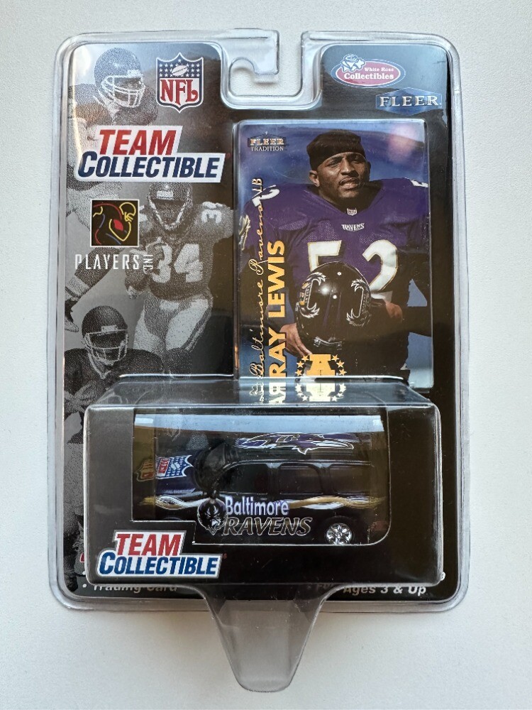 Ray Lewis Baltimore Ravens Team Collectible NFL GMC Yukon 1:58 Toy