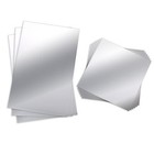 9 Pieces Mirror Adhesive Craft Mirrors 6 x 9 Inches 6 x 6 Inches Acrylic Mirr...
