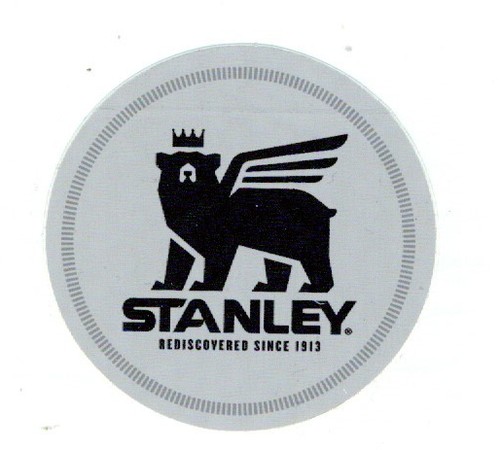 VASOS/TAZAS/TAZAS/PINTAS STANLEY REDESCUBIERTOS DESDE 1913 LOGOTIPO PEGATINA CALCOMANÍA NUEVO - Imagen 4 de 5