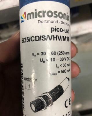 1pcs New Microsonic pico-usf 6/25/CD/S/VHV/M18 #W5*
