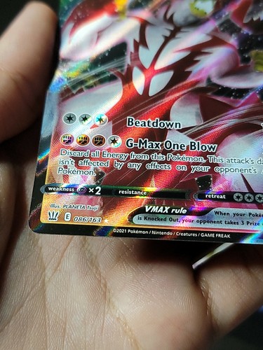 Single Strike Urshifu VMAX 086/163 x2 + Karen's Conviction Battles Styles NM - Picture 5 of 12