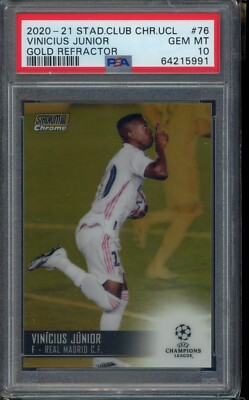 2020-21 Topps Stadium Club Chrome UCL - Vinicius Junior #76