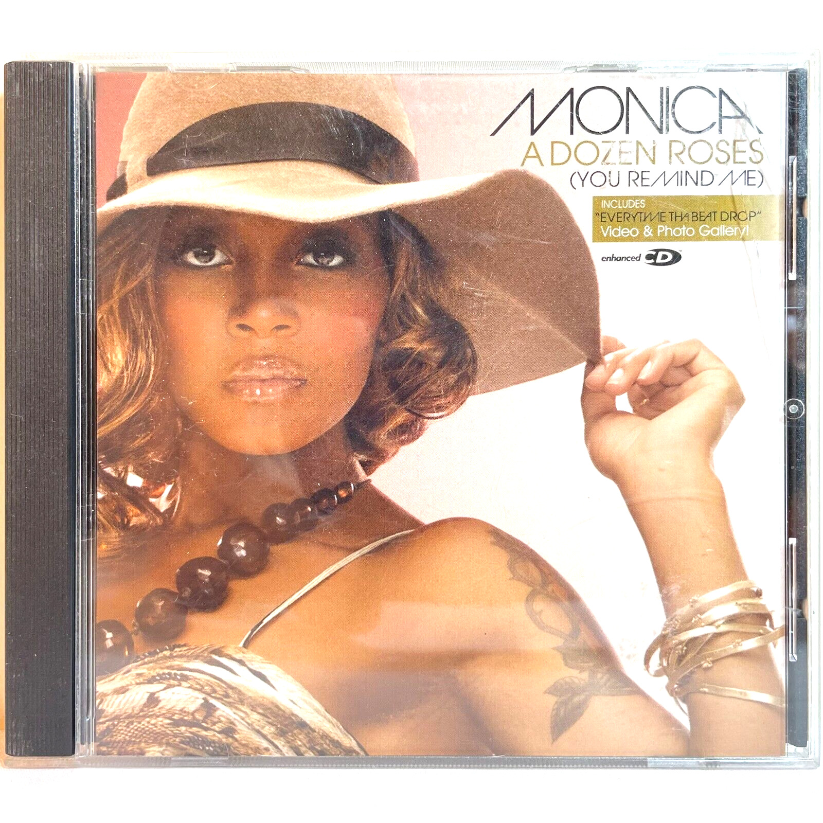 MONICA: A DOZEN ROSES (YOU REMIND ME) (2006) CD Promo Single - R&B, Pop