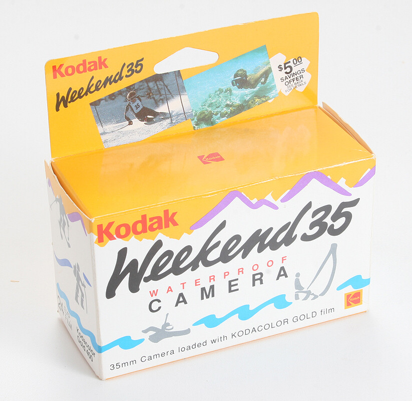 さはら KODAK WEEKEND 35, ONE-TIME USE, IN ORIGINAL SEALED PACKAGING