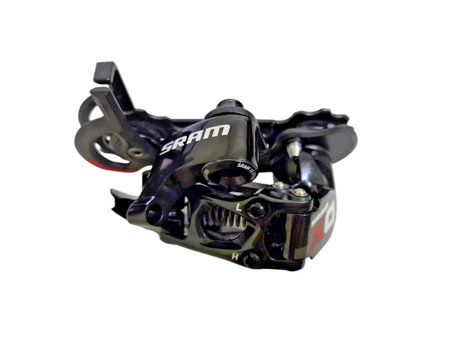 SRAM XO 10 速 NOS 后变速器 复古 MTB 黑色 罕见 — 第 4/4 张图片