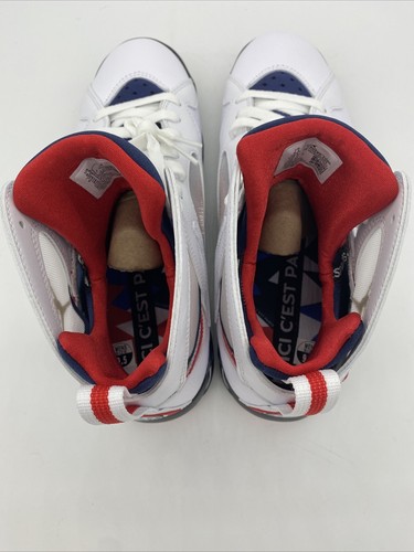 Nike Air Jordan 7 Retro Paris Saint-Germain PSG Herren 9,5 Schuhe CZ0789-105 (Neu) - Bild 9 von 11
