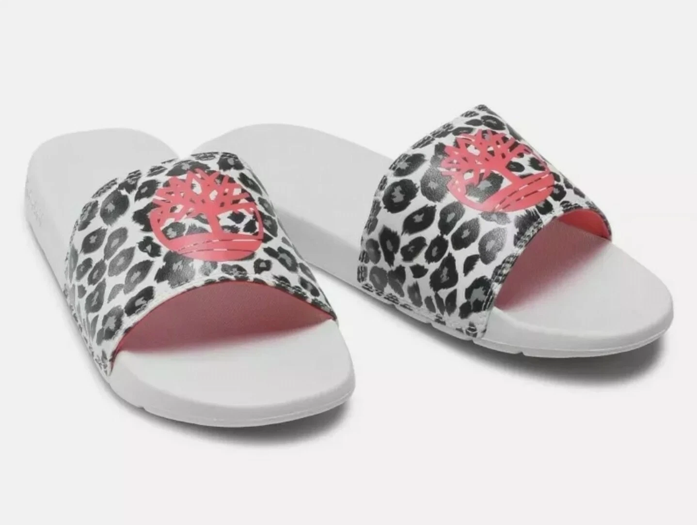 TIMBERLAND Playa Sands Sliders stampa ghepardo UK 4 5 7 NUOVO IMBALLATO