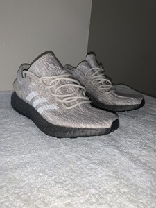 Adidas Pure Boost (Tan, Gray) Men Size 