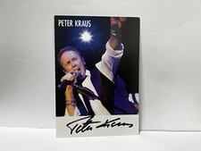 Peter Kraus Schauspieler Autogrammkarte orig. signiert - TV FILM MUSIK #2578