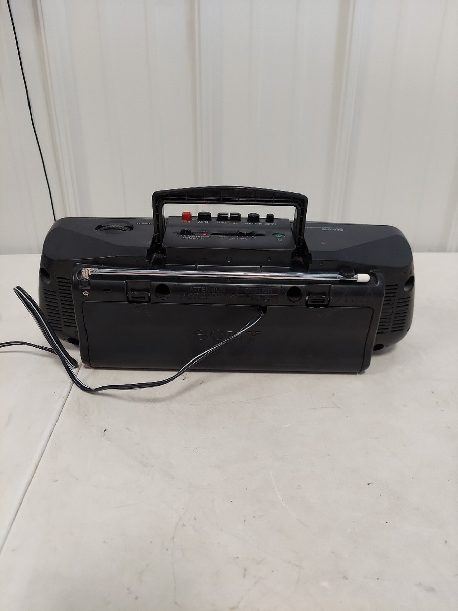 Sony CFS-B15 Portable AM/FM Radio Cassette-Corder Tape