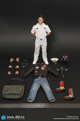 Ready! New DID MA80181 1/6 US Navy Naval Aviator Lieutenant Pete Action Figure - Picture 3 of 25