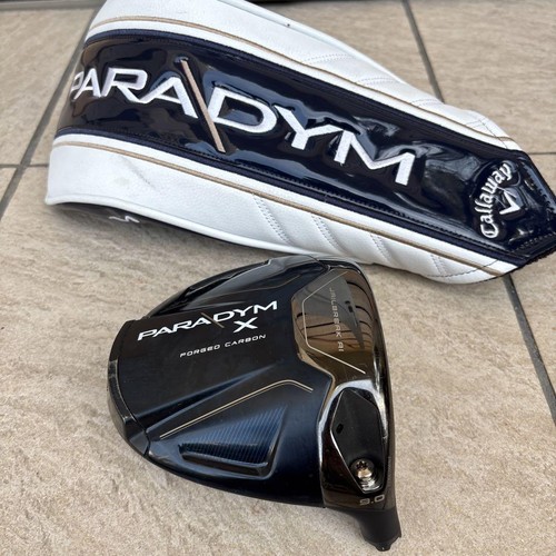 Used Callaway Paradym 9.0 Degree Driver Head With Head Cover Right Handed - Picture 2 of 11