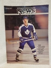 Lanny McDonald Scotiabank 1979 Hockey College News Magazine, Toronto Maple Leafs