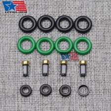 Fuel Injector Seals O-Rings Grommets Repair Service Kit for Acura RDX 2.3L-L4