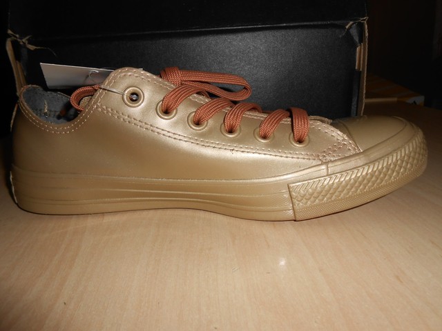converse blush gold