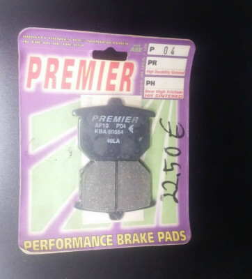 PREMIER P-04 Premier Performance Brake Pads P04 P 04 Bremsbeläge