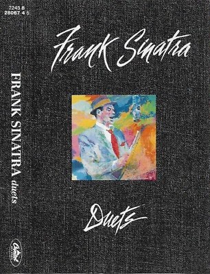 FRANK SINATRA DUETS  CASSETTE ALBUM LIZA BONO ESTEFAN ARETHA BIG BAND VOCAL JAZZ