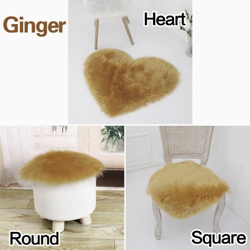 Faux Sheepskin Chair Cover - Luxurious and Soft Seat Pad for Ultimate Comfort - Picture 31 of 34