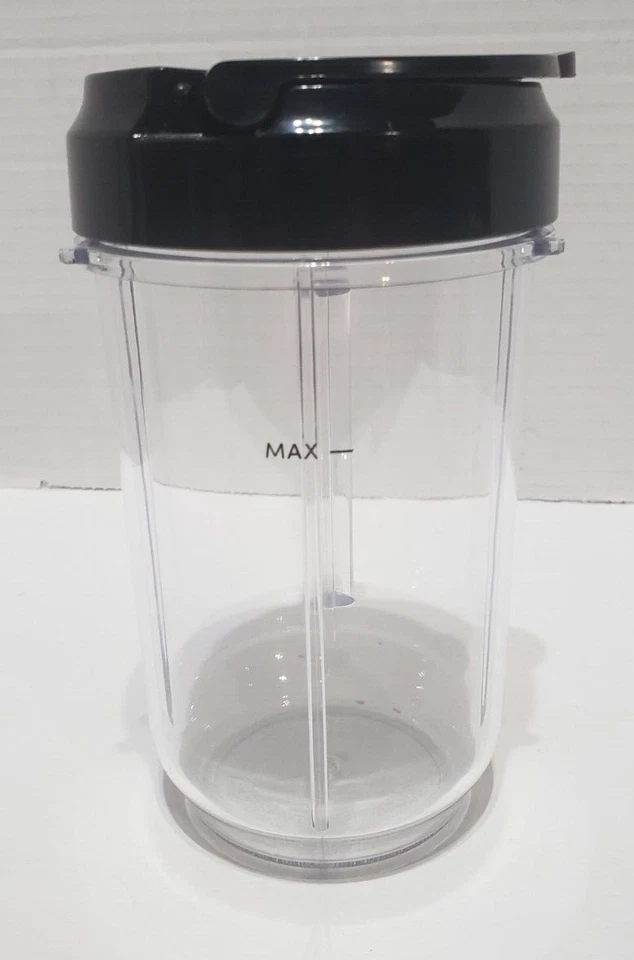 NEW 16 oz. Magic Bullet Replacement Blend Cup With Drinking Lid - Image 2 of 4