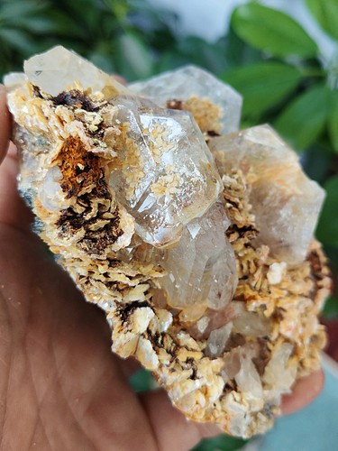 Muestra mineral de racimo de cristal de aguamarina natural y mica y esqueelita 455 g 1 - Imagen 15 de 20