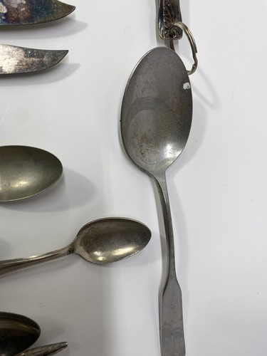 vintage antique silverware lot - Picture 5 of 12