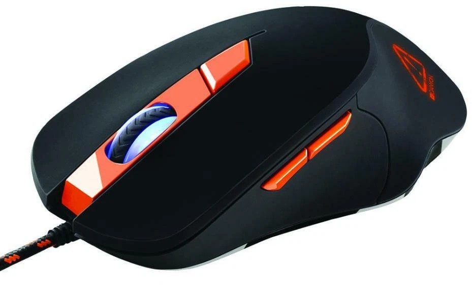 Eclector 6 Button Optical Mouse, Black - CND-SGM03RGB - Image 2 of 4