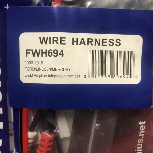 Ford Lincoln Mercury 20032016 Wiring Harness Aftermarket Radio w Plug