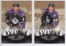 2010-11 UD SPGU RICHARD CLUNE RC GOLD /50 Authentic Rookie SP Game Used #118