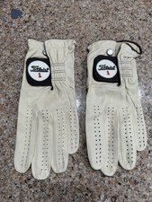 2 Titleist Golf Gloves Men's Xl Cadet Fits on Left Hand New Vintage Stock