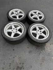 Genuine Hamann PG2 18” Staggered Wheels 5x120 BMW E36 E46 Michelin Tires