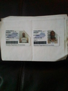 Real Authentic Prison Id