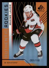 2018-19 SP Game Used Orange Rainbow #113 Max Lajoie /116