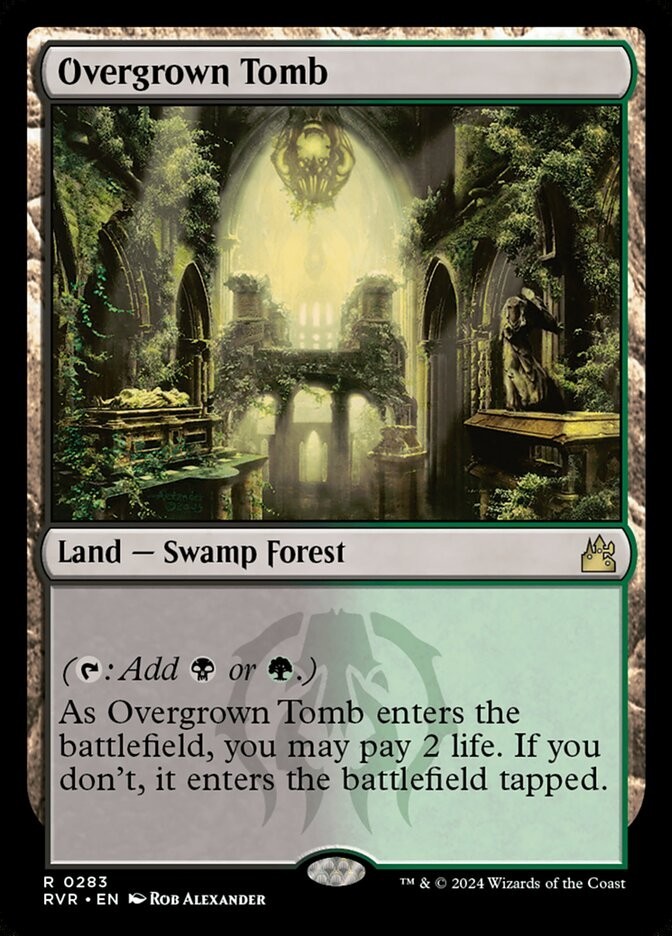 Overgrown Tomb - Ravnica Remastered [Near Mint]
