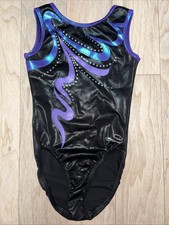 Dreamlight Activewear Competition Leotard Gymnastics Cheer Sequins Size 12-14