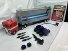 transformers g1 original vintage optimus prime Missing Only 1 Part Gas pump READ