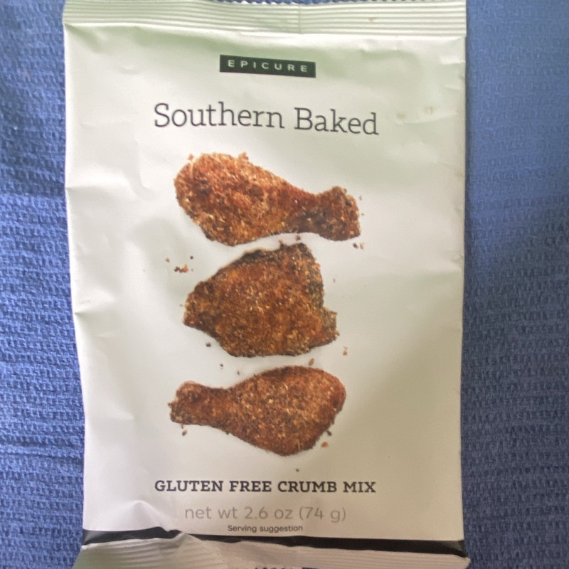 Epicure Southern Baked Gluten Free Crumb Mix Baking Mix, 74 g (1 Pack)