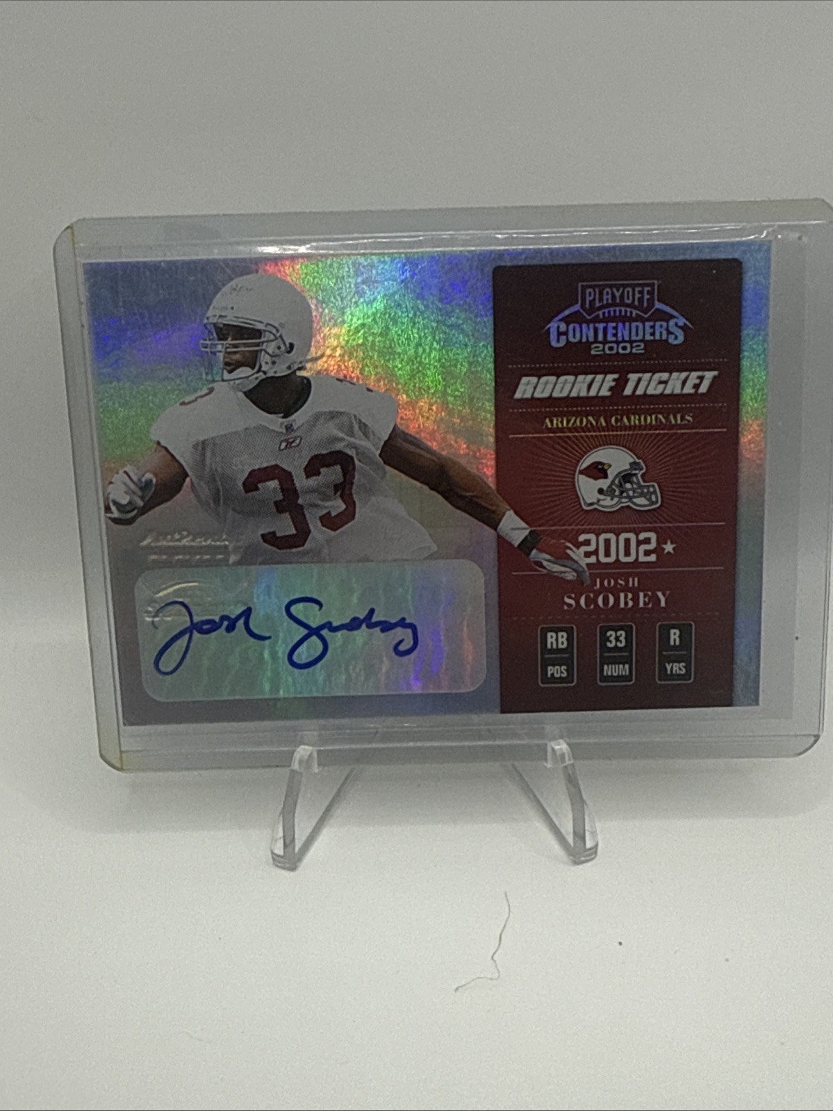 Josh Scobey Playoff Contenders #141 Autograph