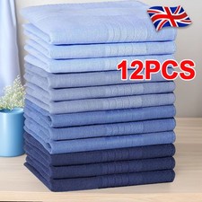 Men'S Handkerchiefs, 12 Pack Large-Cotton Gents-Hankies Set, Mens Premium Handke