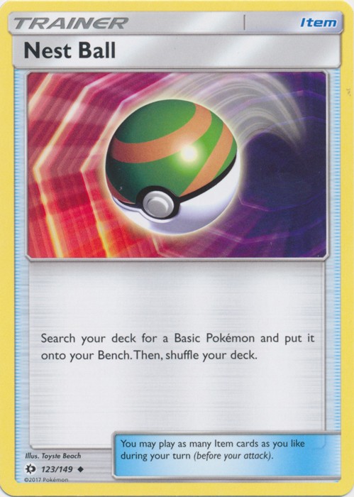 Nest Ball - 123/149 - Uncommon - Moderately Played