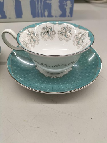 Wedgwood Psyke Peony Tea Cup Set - Picture 3 of 11