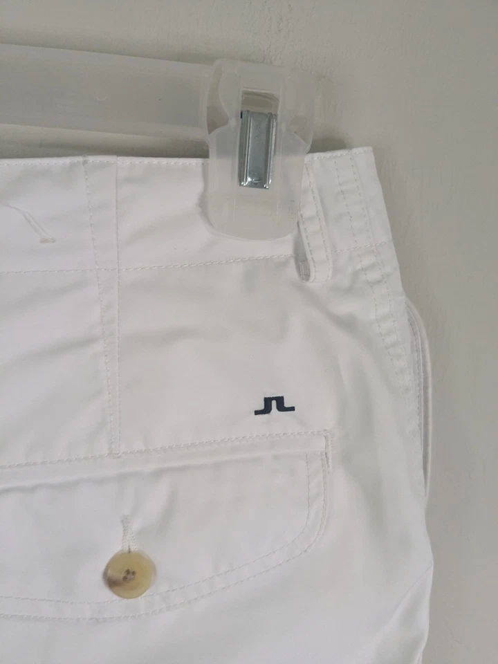 J. Lindeberg Pants Men's 32x31 White Golf Stretch Casual - Image 4 of 4