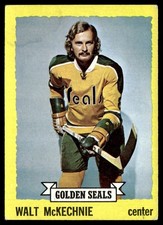 1973-74 Topps Hockey Card Walt McKechnie California Golden Seals #127 G-VG