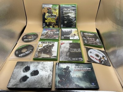 Xbox One 360 Lot Bundle of 10 Games Fallout 3 COD Red Dead Splinter Cell More