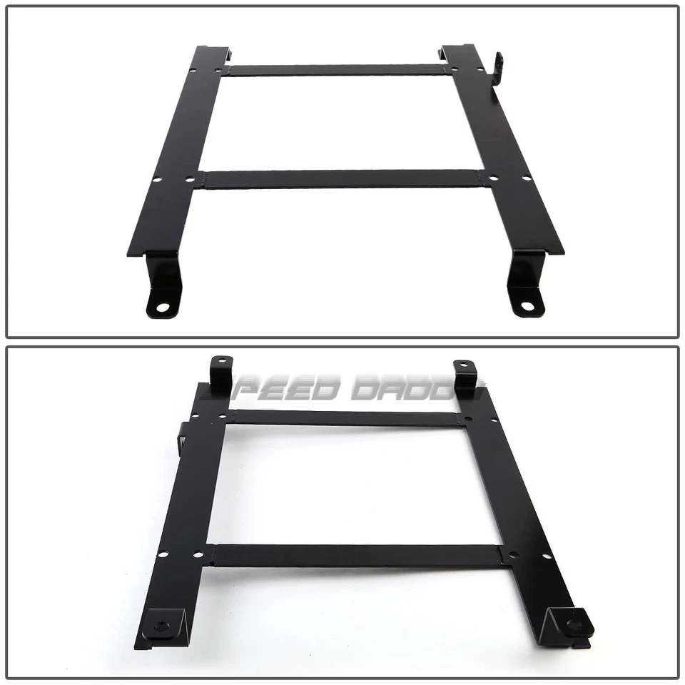 PARA 97-04 CORVETTE C5 2X SOPORTE DE ASIENTO DE CUBO DE CARRERAS DE MONTAJE BAJO SOPORTE DE ACERO EXTENSIBLE Foto 2 de 4