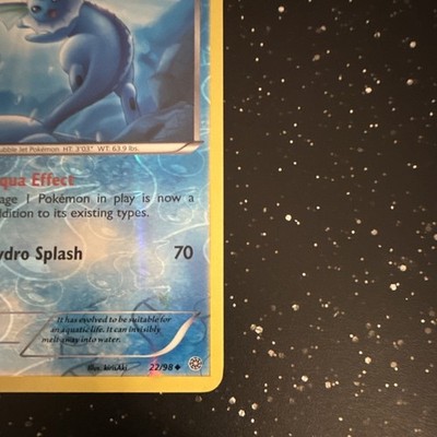 Vaporeon 22/98 XY Ancient Origins Uncommon Reverse Holo Pokémon