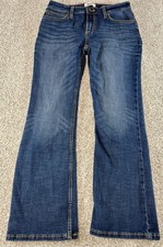 Wrangler Retro Mae Mid-Rise Boot Cut Jeans Style 1009MWZMS Size 7 Length 30