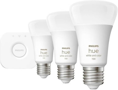 Philips HueWCA Lighting Hue White Color Ambiance E27 Beleuchtungskit 1809528