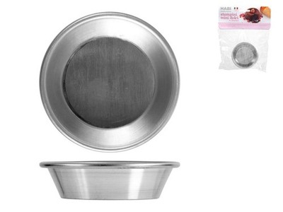 Pack Of 6 Aluminum Molds Of 7X2 Cm