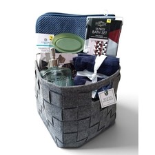7 Piece Bathroom Accessories Bundle NWT Items Shower Curtain, Mat, Pump, More