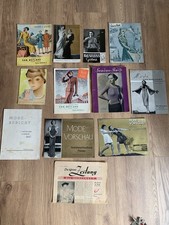 12 alte Modehefte Modezeitung  Kaufhaus Kataloge v.  1936 tolle Sammlung Selten